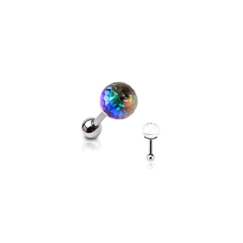 Tragus piercing - disko koule