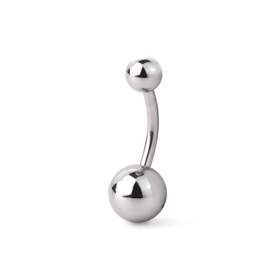 Piercing do pupíku z chirurgické oceli