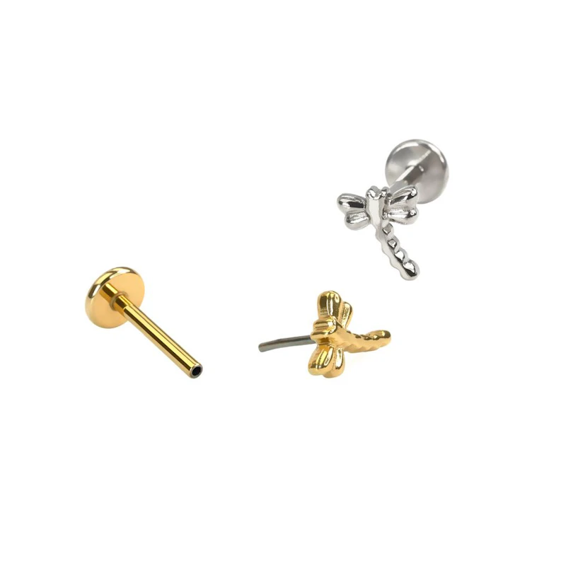 Roztomilá titanová labreta s vážkou