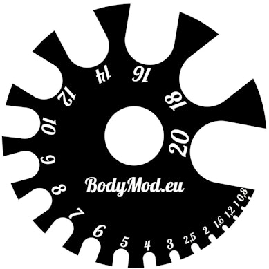 Nástroj pro měření piercingů