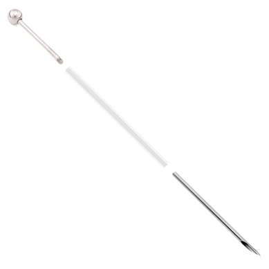 Jehlový katétr pro piercing