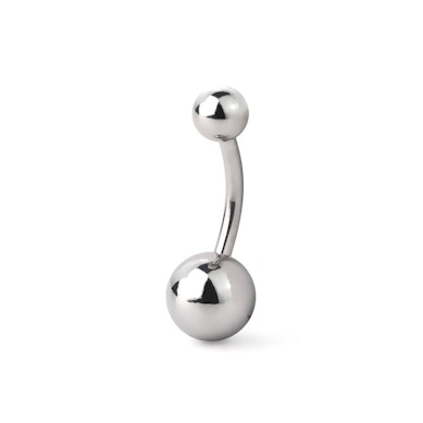 Piercing do pupíku z chirurgické oceli