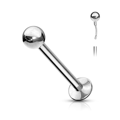 Push-in labreta z chirurgické oceli