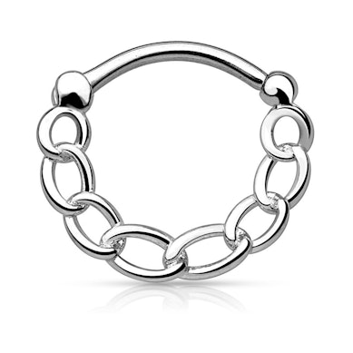 Septum piercing - řetěz