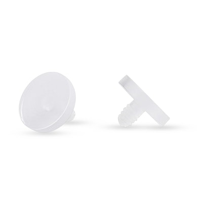 Mikrodermál - plastová náhrada-Bílá