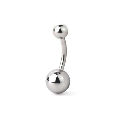 Piercing do pupíku z chirurgické oceli
