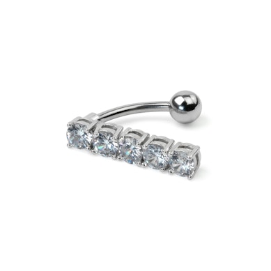 Piercing do pupíku s pohyblivou částí