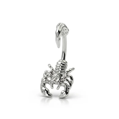 Piercing do pupíku se štírem