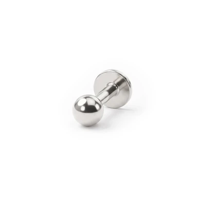Push-in labreta vyrobena z titanu