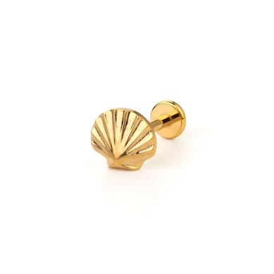 Titanová labreta s mušlí