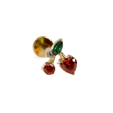 Třešňová labreta s barevnými kamínky