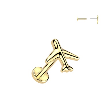 Titanová labreta s letadlem