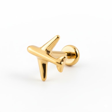 Titanová labreta s letadlem