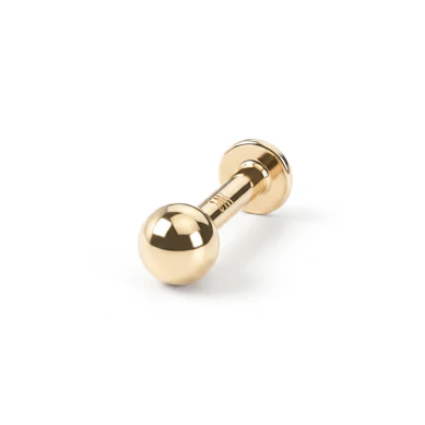 Zlatá 14kt labreta