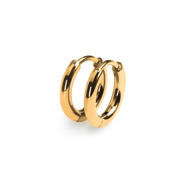 Pár titanových huggie kroužků