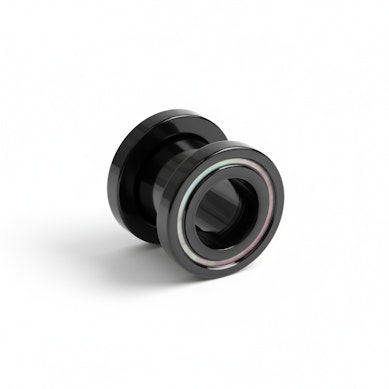 Černý tunel s perleťovým okrajem