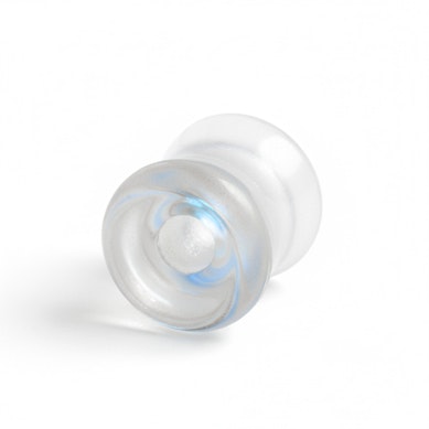 Skleněný tunel s efektem polární záře