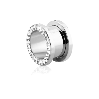 Tunel s kamínky po obvodu a závitem