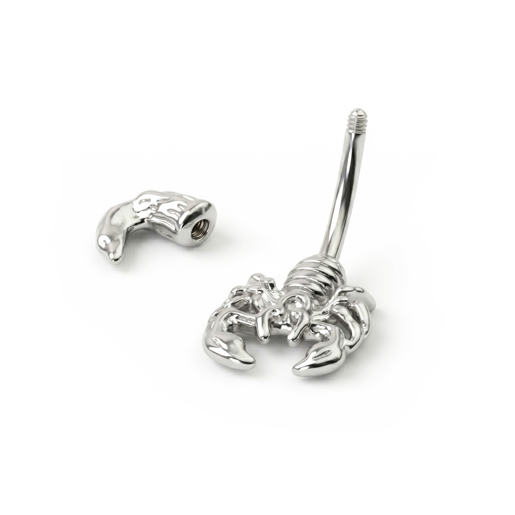 Piercing do pupíku se štírem
