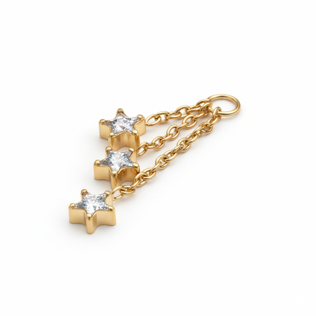 Přívěsek s trojicí hvězd