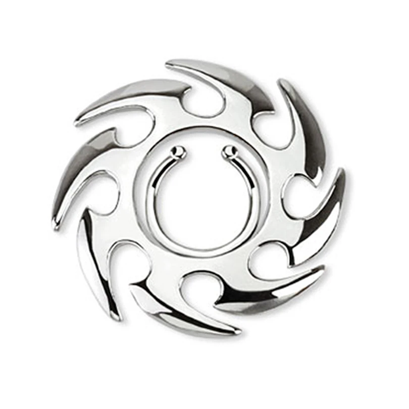Falešný piercing do bradavky Tribal