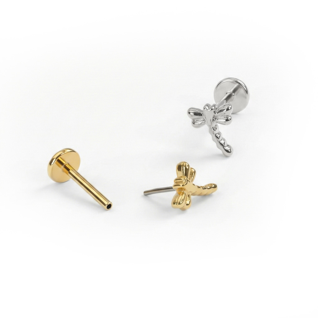 Titanová labreta s vážkou