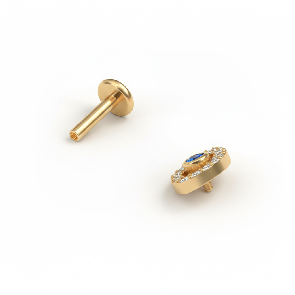 Labreta s designem Evil Eye