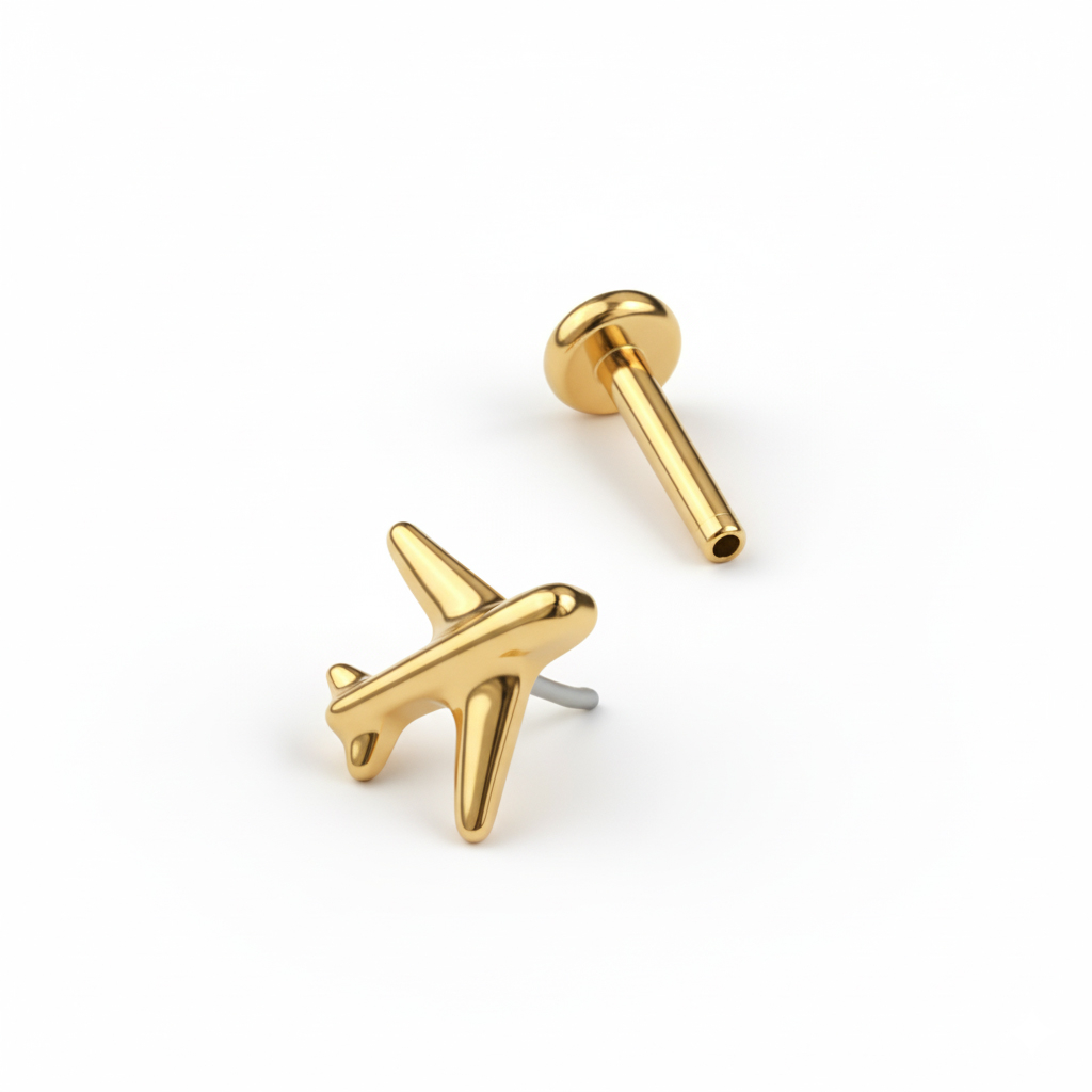 Titanová labreta s letadlem