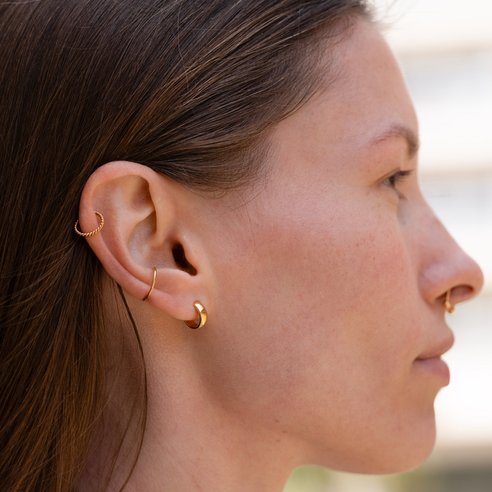 Segment s otevíráním v různých barvách