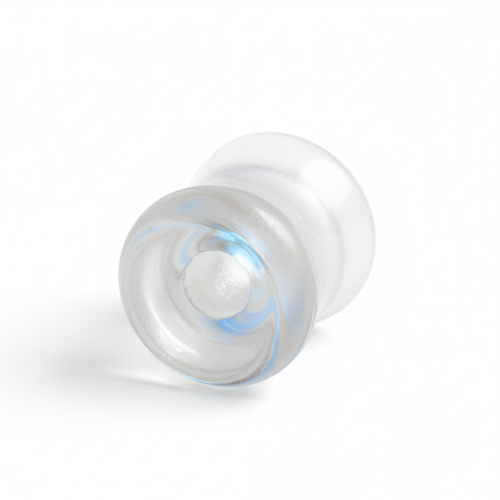 Skleněný tunel s efektem polární záře