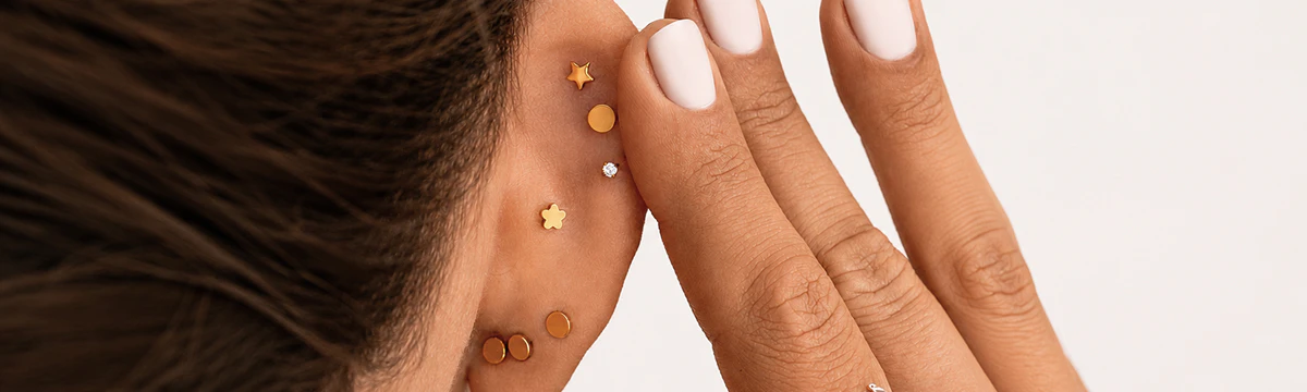 Titanová labreta do piercingu